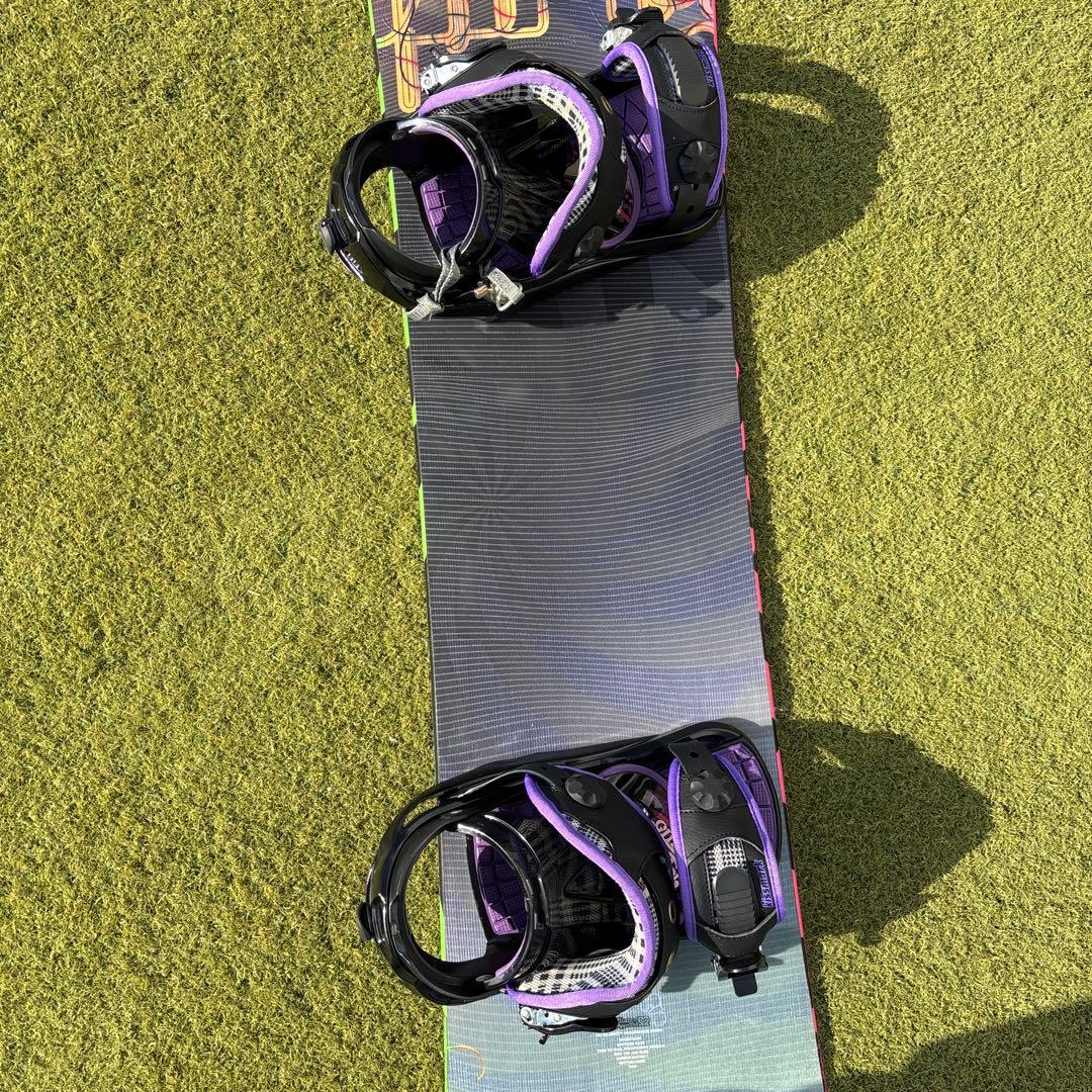 スノーボード 142cm バインディング付き