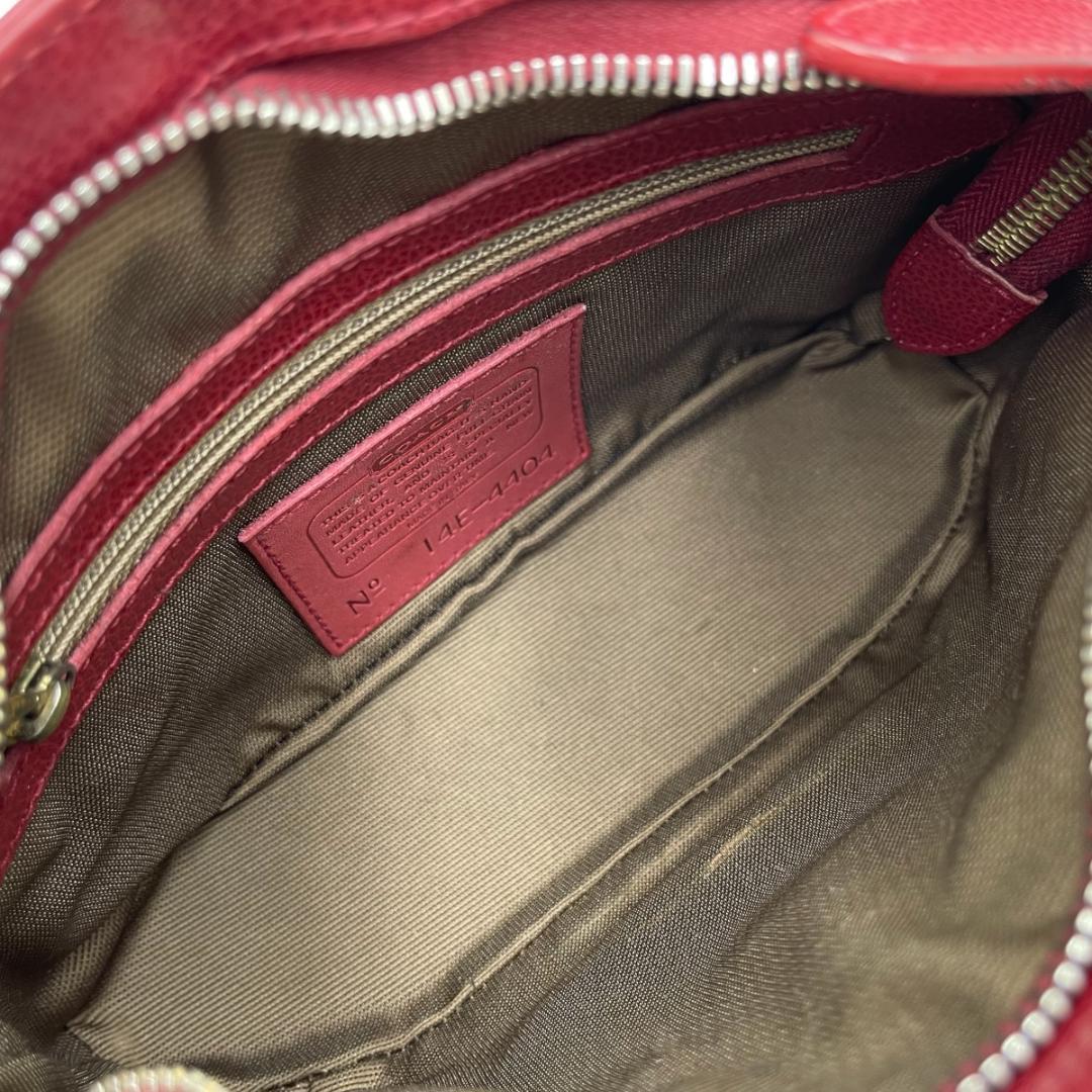 COACH/オールドコーチ 4404 レザー ショルダーバッグ イタリア製