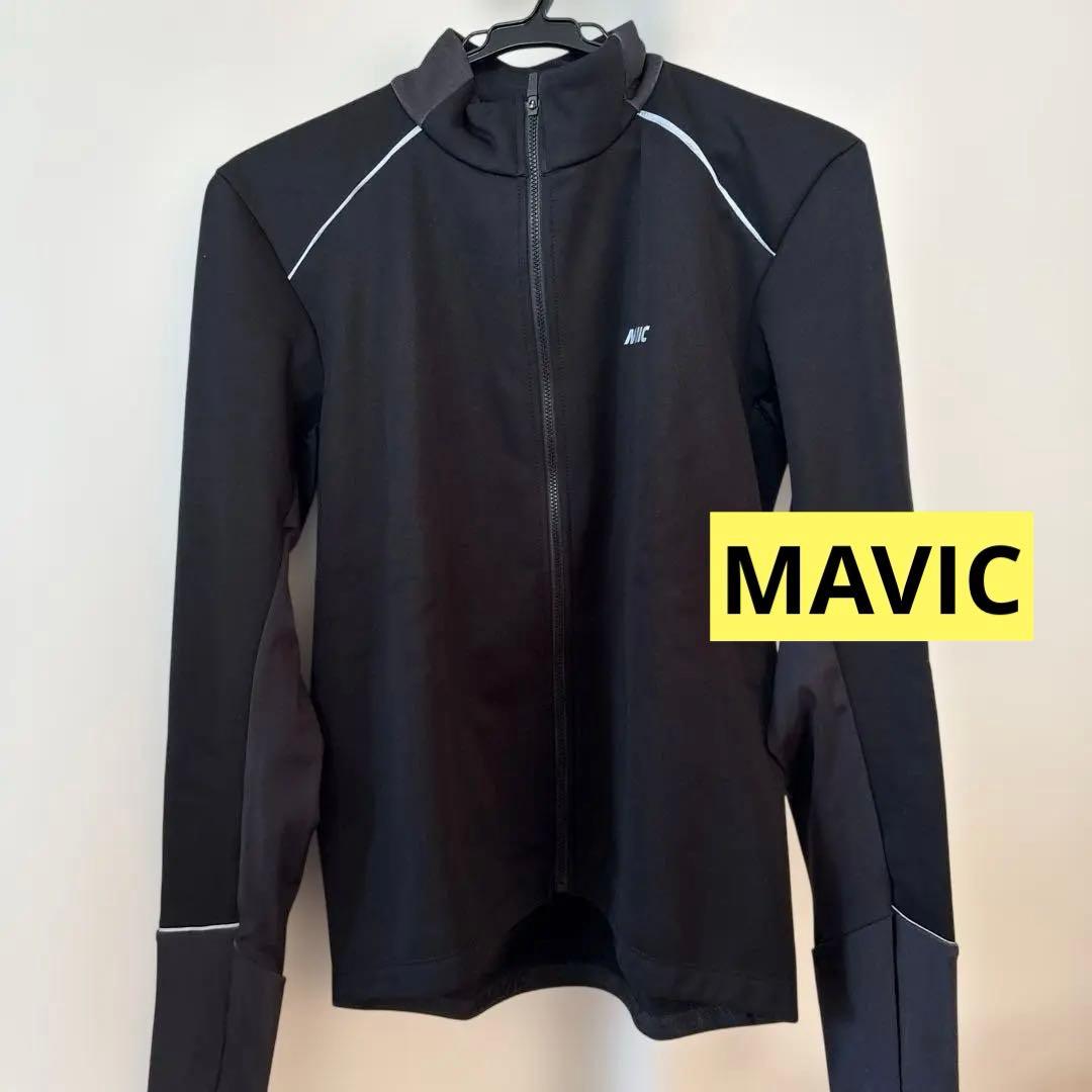 【新品タグ付き】MAVIC ノルデット サイクルジャケット L 裏起毛 ブラック