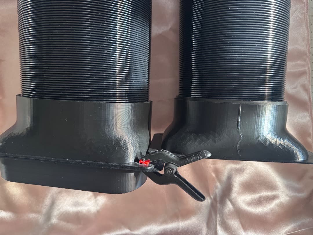 エコフローECOFLOW WAVE2,3専用ダクト取付用パーツ リアドア用