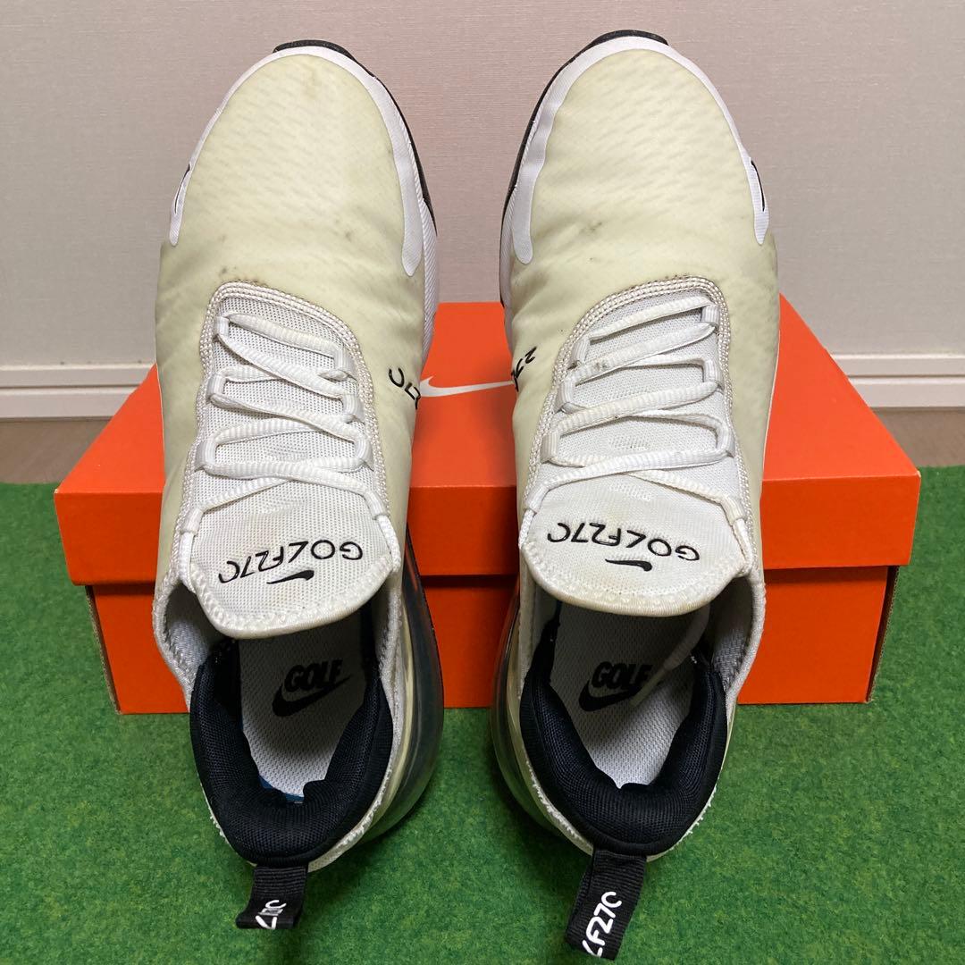 NIKEナイキエアマックス270ゴルフシューズ CK6483-102 27.5㎝