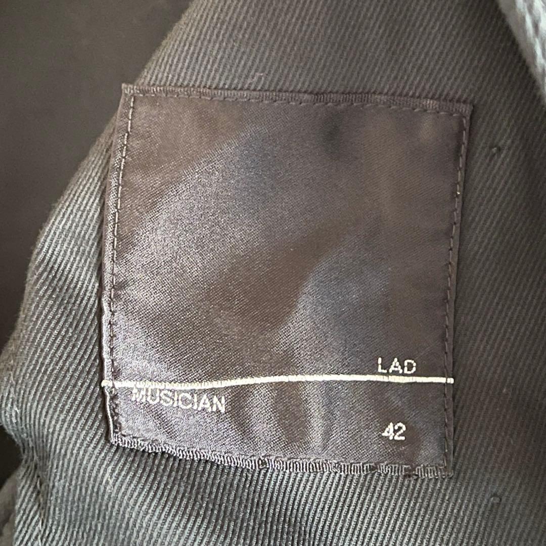 【✨即売品✨極美品✨】LAD musician ナポレオンジャケット 黒 M