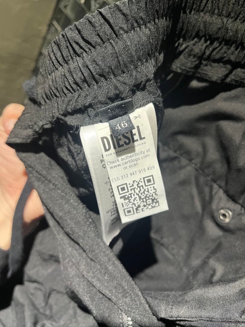 diesel P-Staind 2WAY ナイロン カーゴパンツ ワイドパンツ