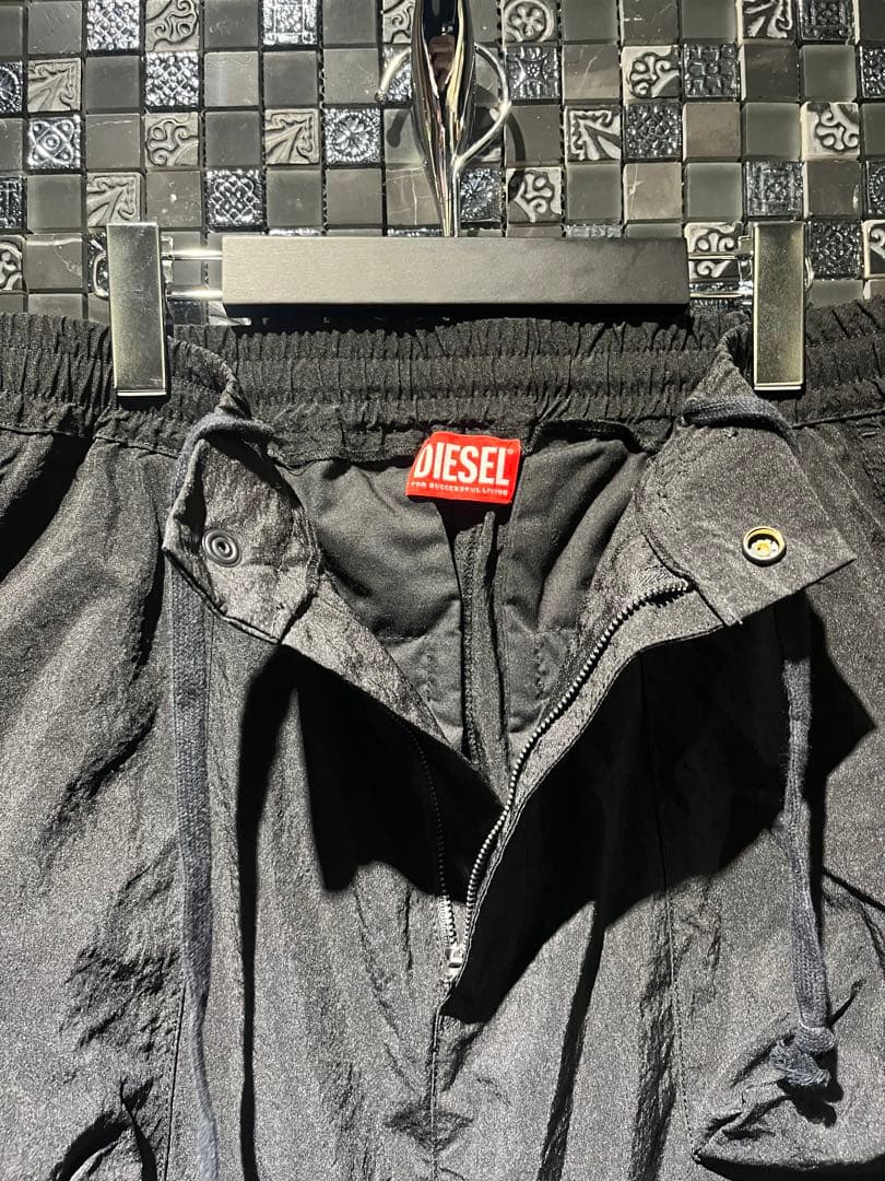 diesel P-Staind 2WAY ナイロン カーゴパンツ ワイドパンツ