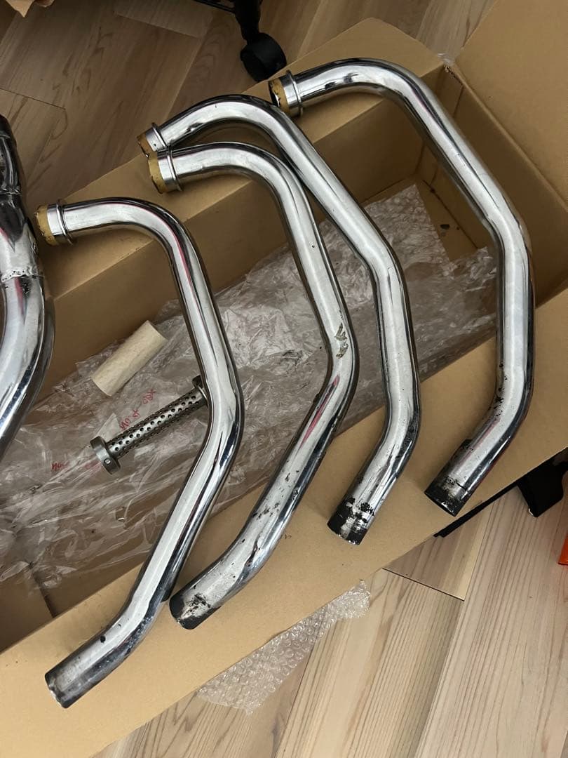 CBX400FRPM 管マフラー