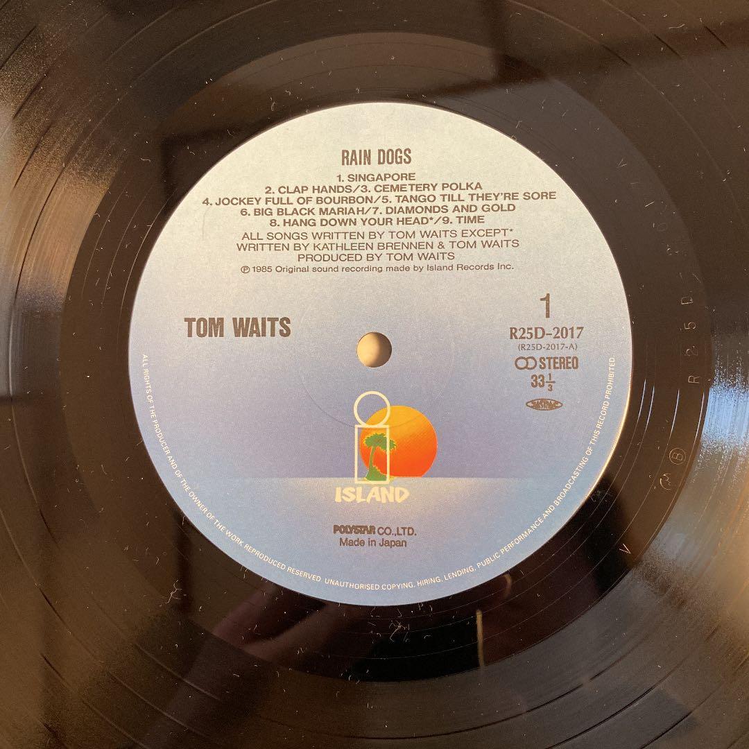 Tom Waits / Rain Dogs 国内版 LP