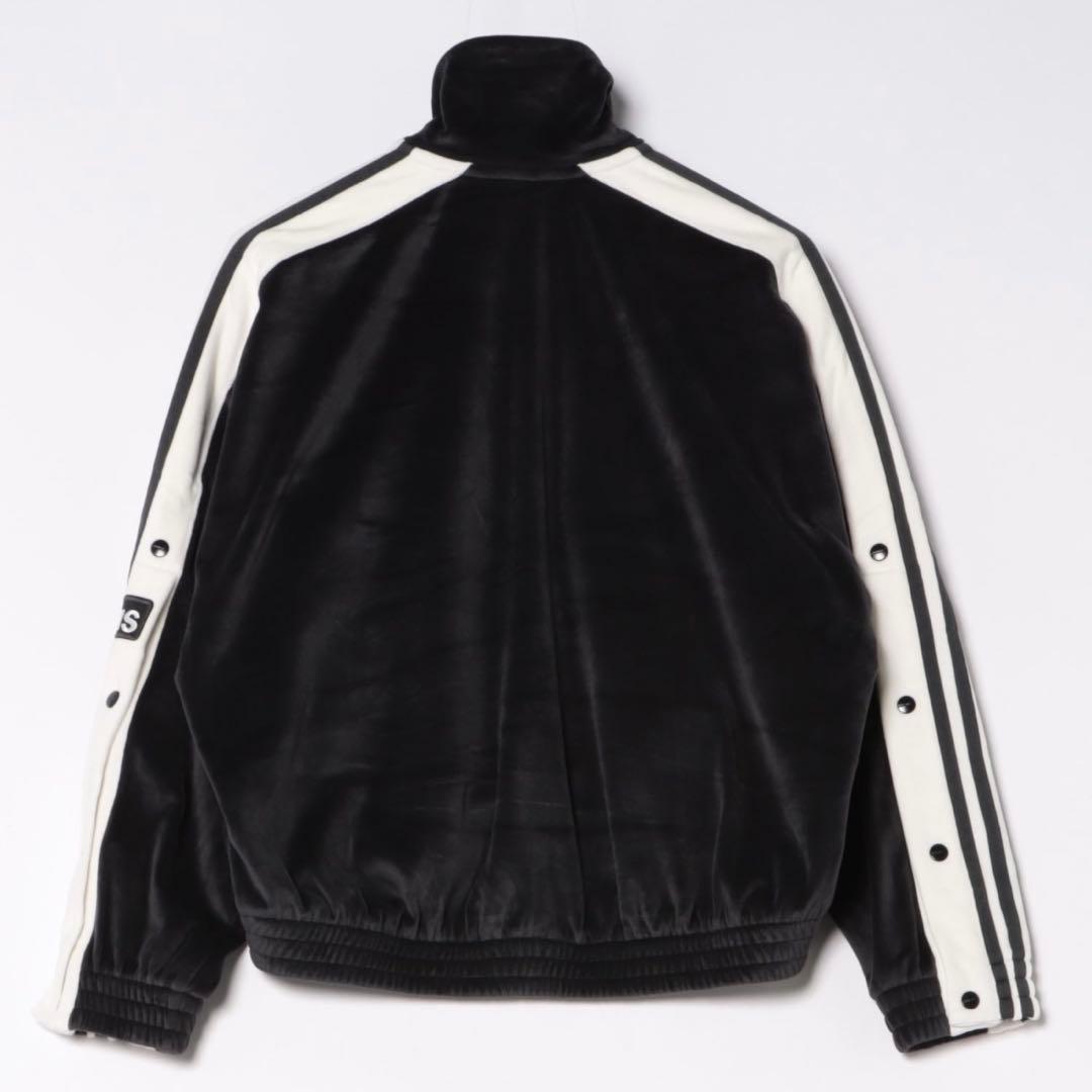 新品M⭐️adidas アディブレイク ベロア トラックトップ&パンツ セット 黒