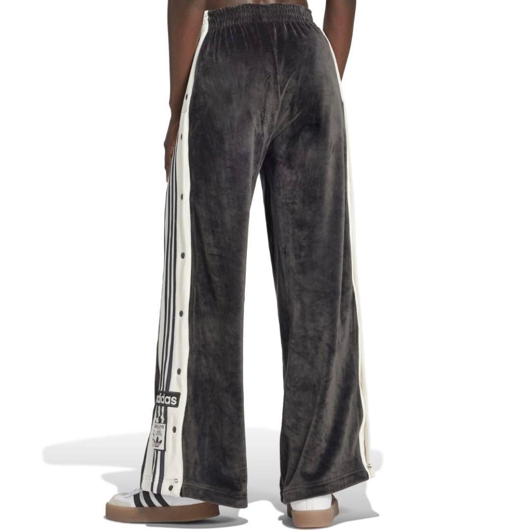 新品M⭐️adidas アディブレイク ベロア トラックトップ&パンツ セット 黒