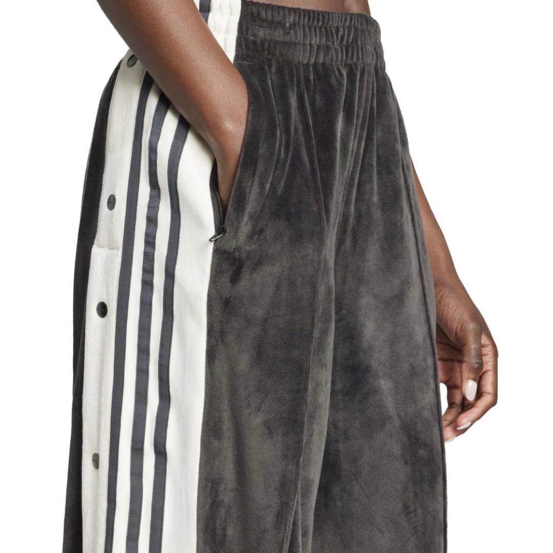 新品M⭐️adidas アディブレイク ベロア トラックトップ&パンツ セット 黒