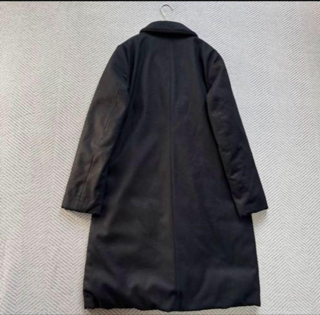 theory luxe ダウンチェスターロングコート 内側ダウン 40 黒