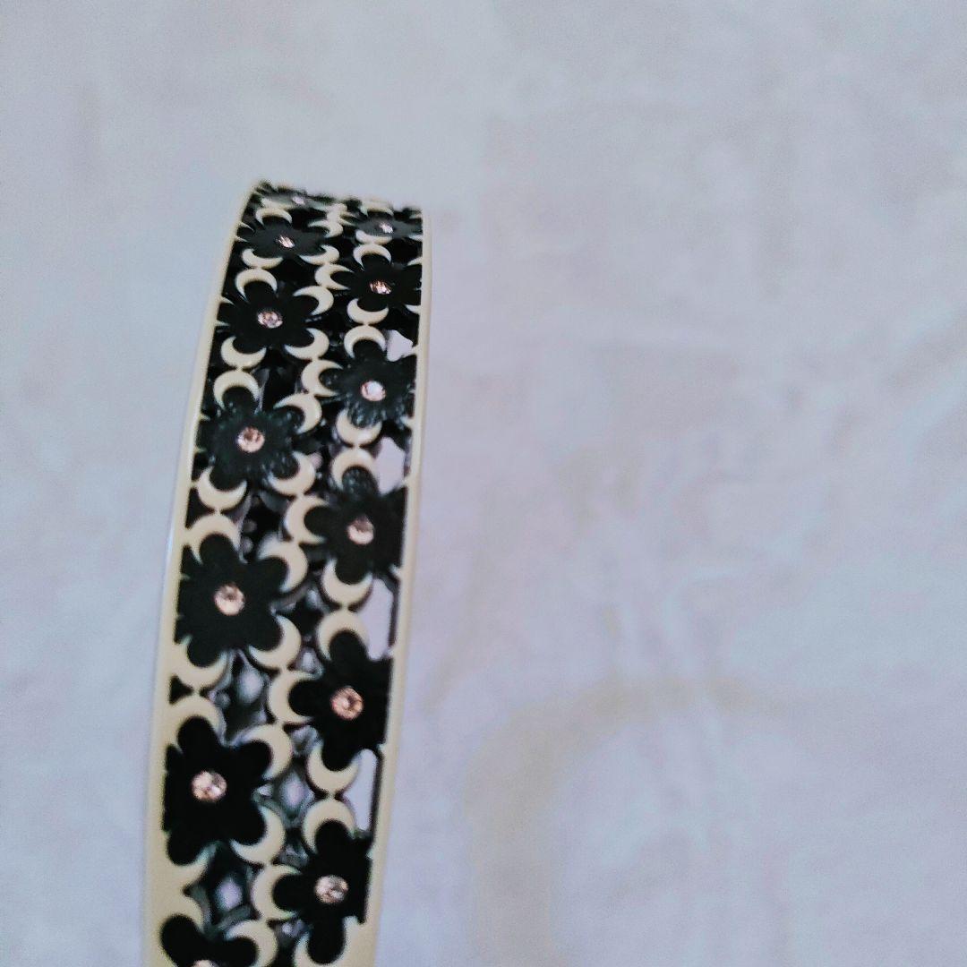 アレクサンドルドゥパリ　カチューシャ　花　レース　スワロフスキー　高級　フランス