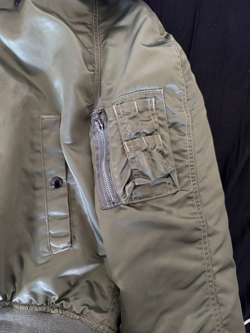 COINT CO. オリーブグリーン MA-1ジャケット