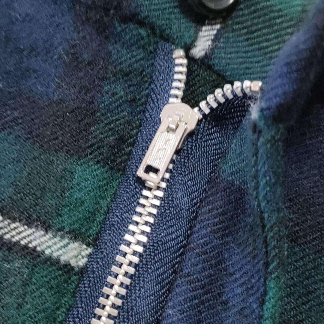 美品✨コムデギャルソン　ウールサルエルパンツ　タータンチェック　グリーン　SS