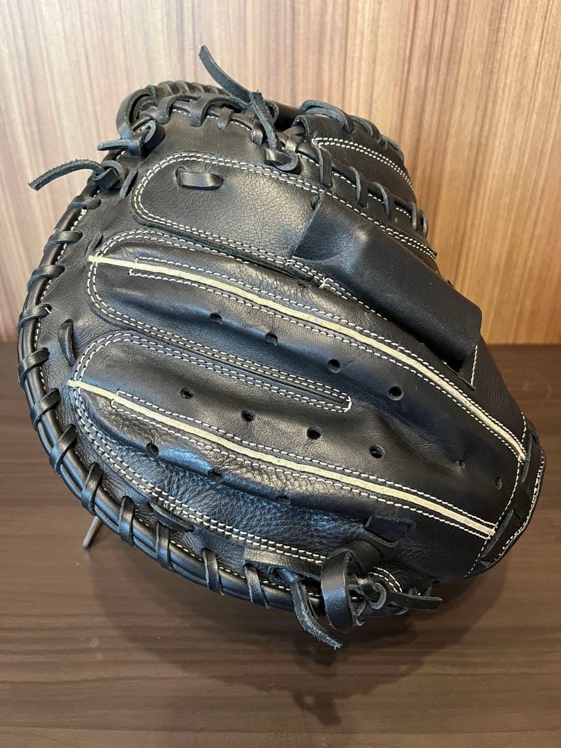 ZETT 一般軟式キャッチャーミット　ブラック