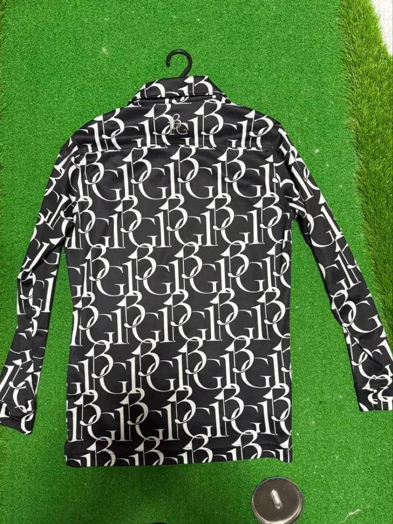 1PIU1UGUALE3 GOLF 総柄ポロシャツ　3サイズ