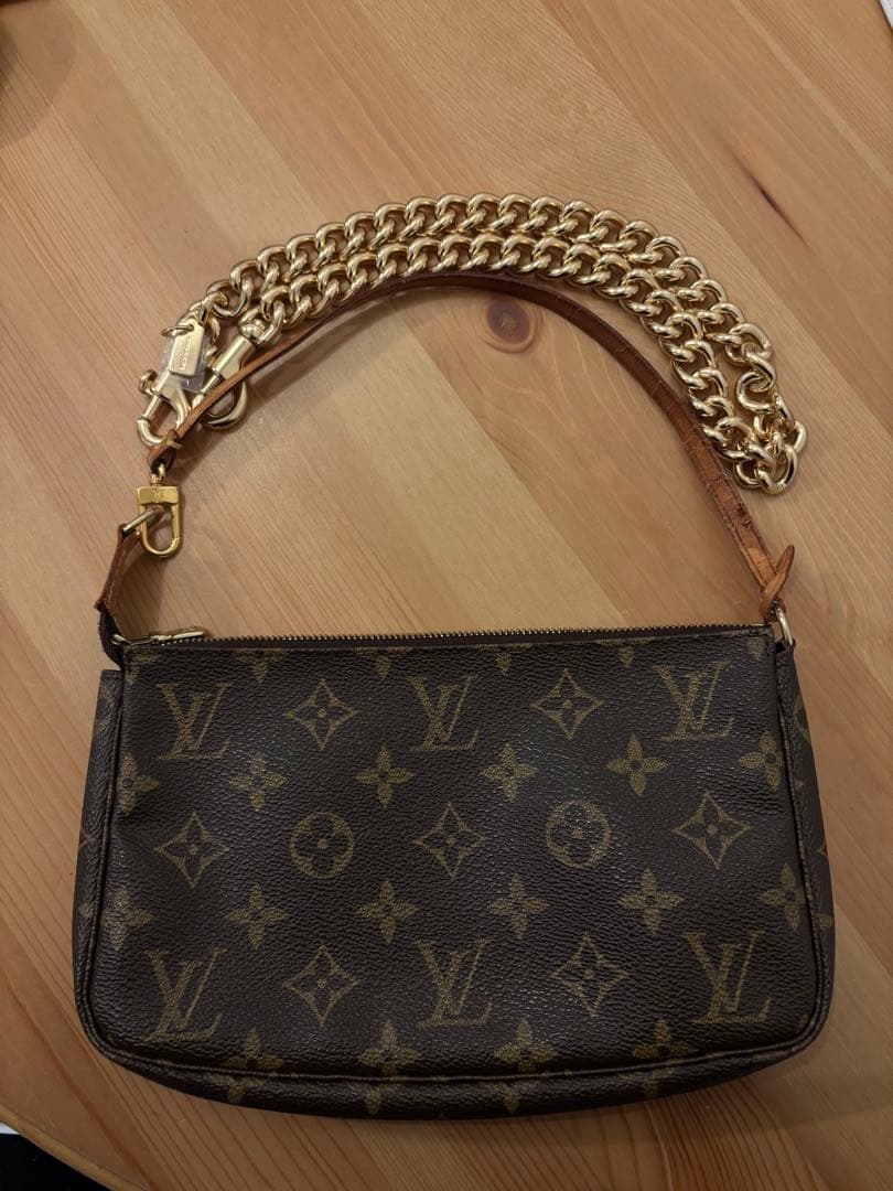 Louis Vuitton モノグラム ポシェットアクセソワール　COACH