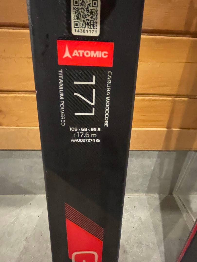ATOMIC REDSTER G9i スキー板 171cmビンディング付き