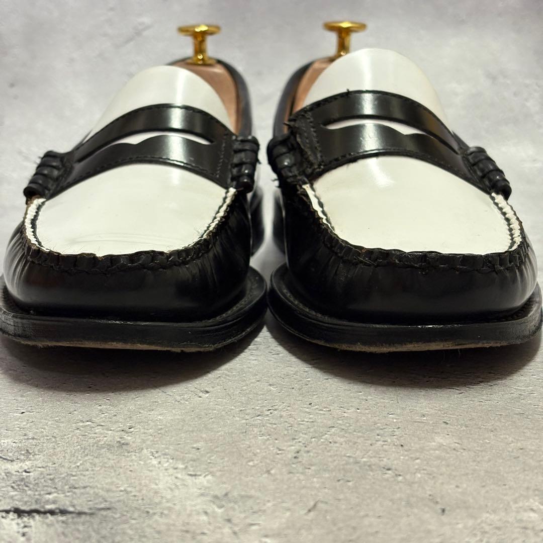 ジーエイチバス　G.H.Bass　革靴　ローファー　バイカラー　42