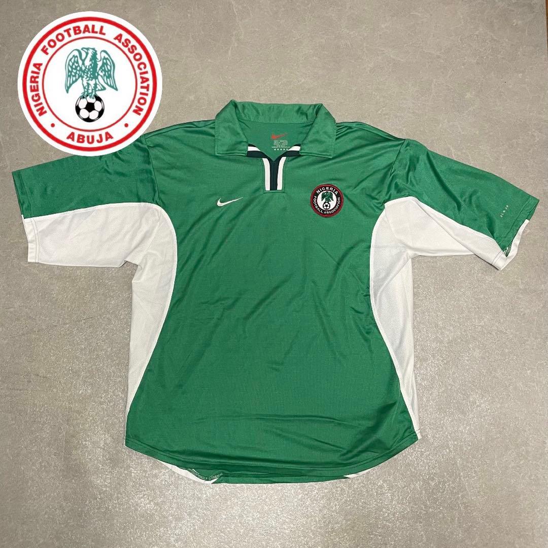 ナイジェリア代表 NIKE 00年〜 Hユニフォーム Lサイズ