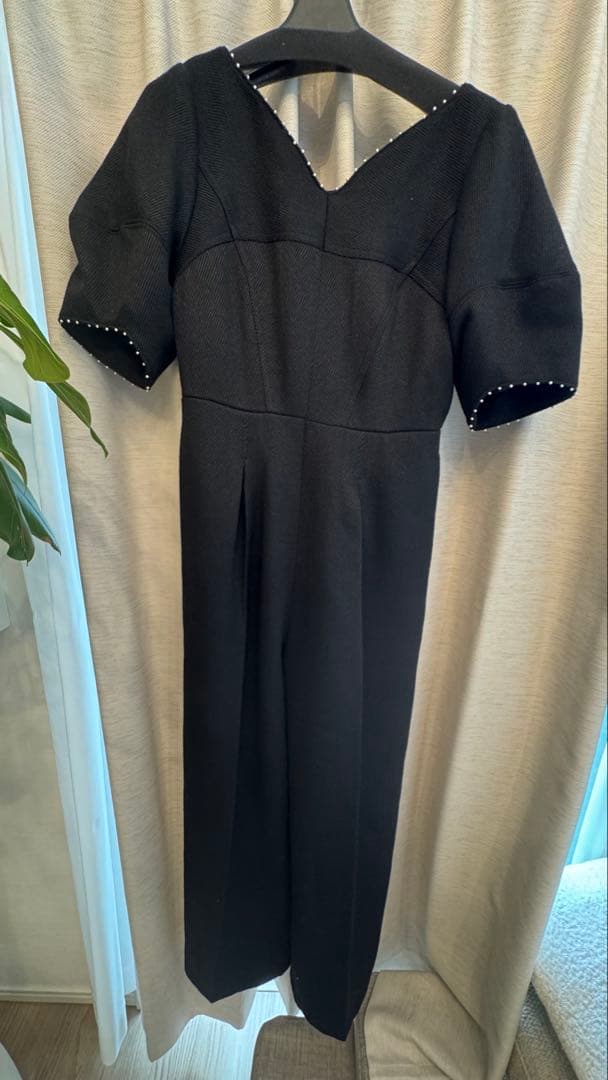 【タグ付】laubeblanc PearlTrimWoolCombinaison