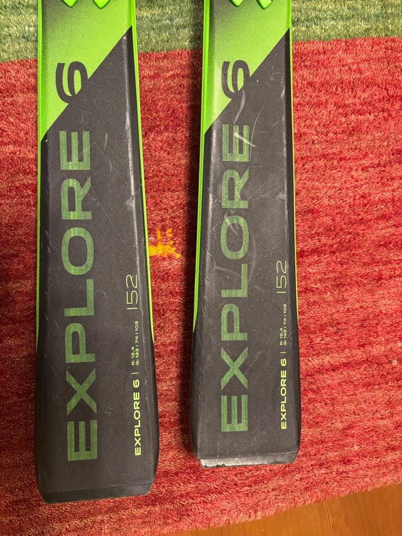 EXPLORE 6 スキー板　152cm elan