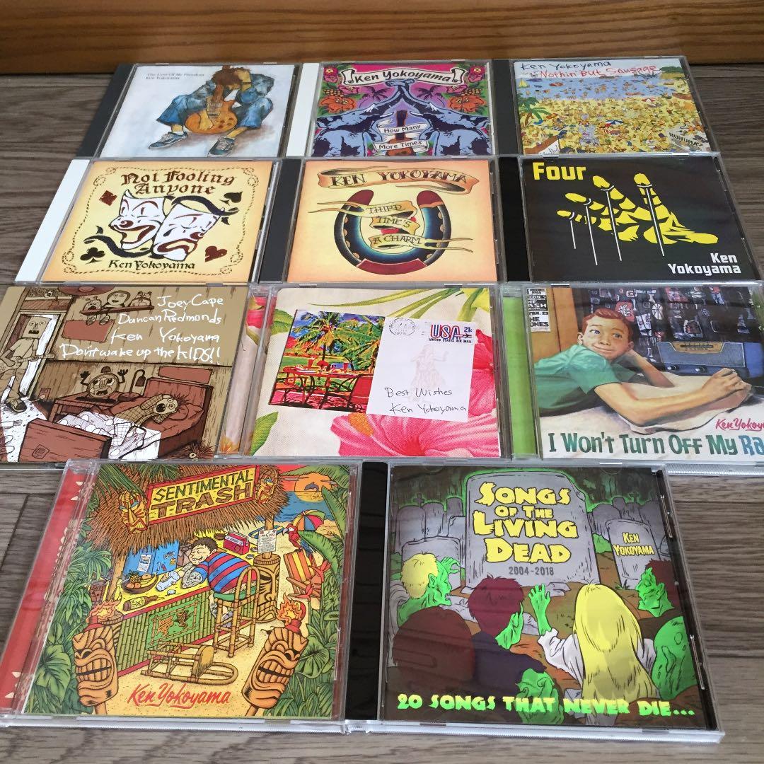 ケンヨコヤマ  CD 11枚 DVD 3枚 セット