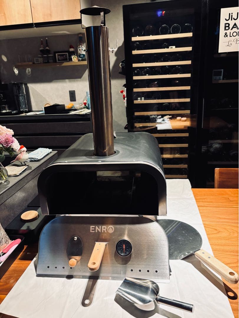 クリスマス価格！ENRO窯焼き名人本格アウトドアポータブルピザ窯