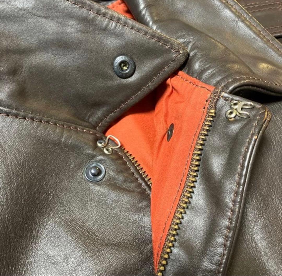 AERO LEATHER エアロレザー　A2 フライトジャケット　42