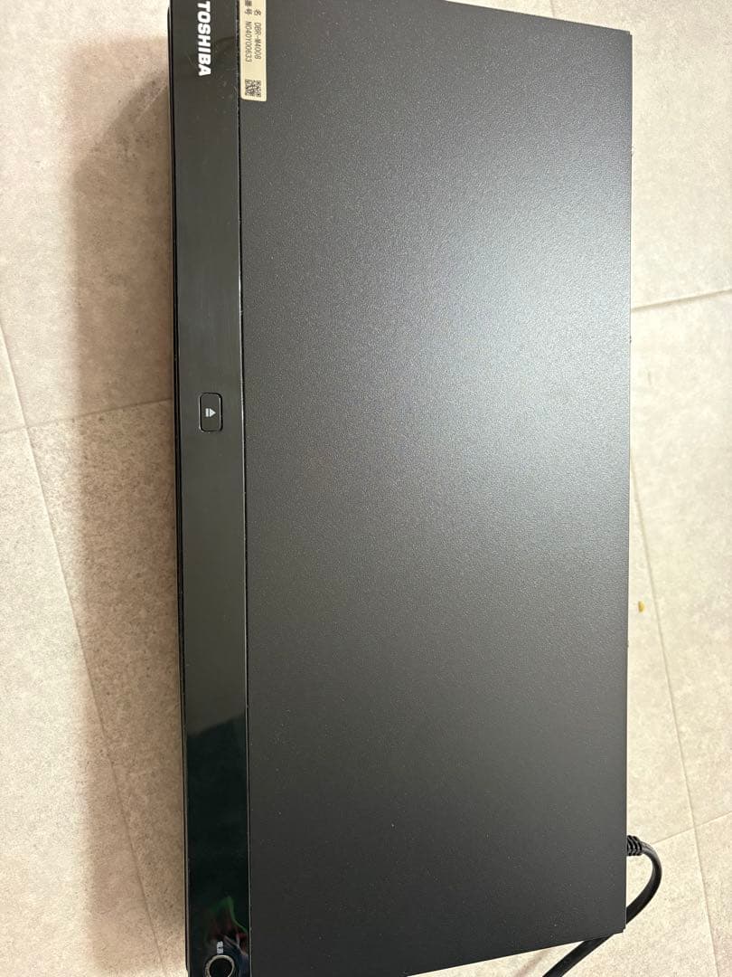 美品！！ TOSHIBA DBR-M4008 4TB ブルーレイレコーダー