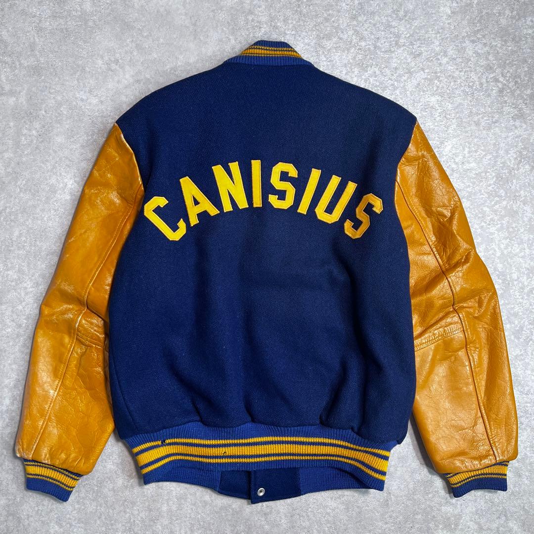 70s USA製 ヴィンテージレザースタジャン Marquarts 40