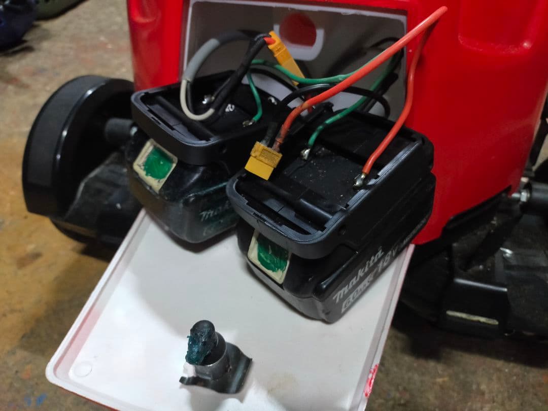 電動ゴーカート　セグウェイ　マキタバッテリー仕様