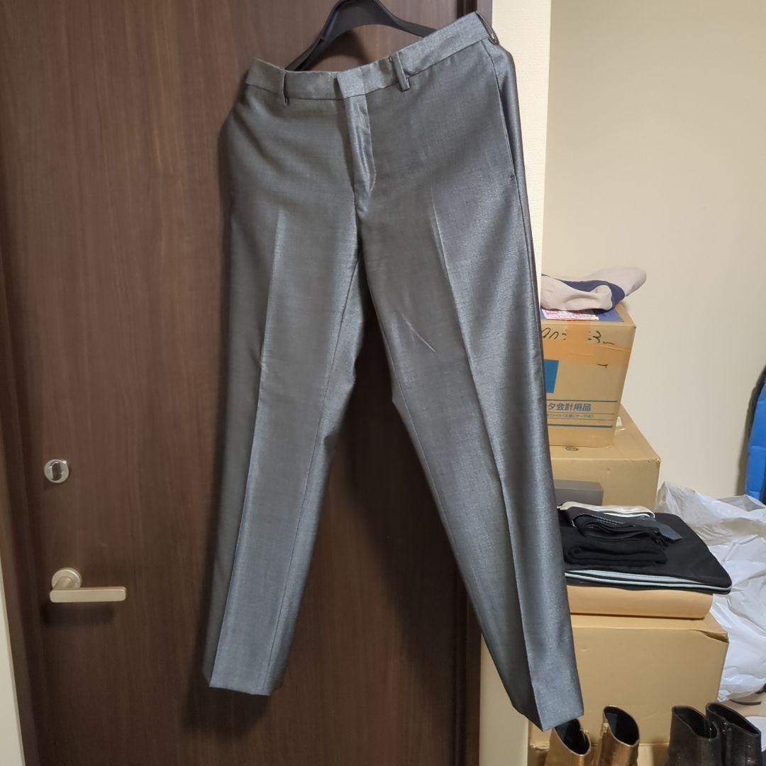 DIORHOMMEディオールオムグレー シングルブレスト スーツジャケット46