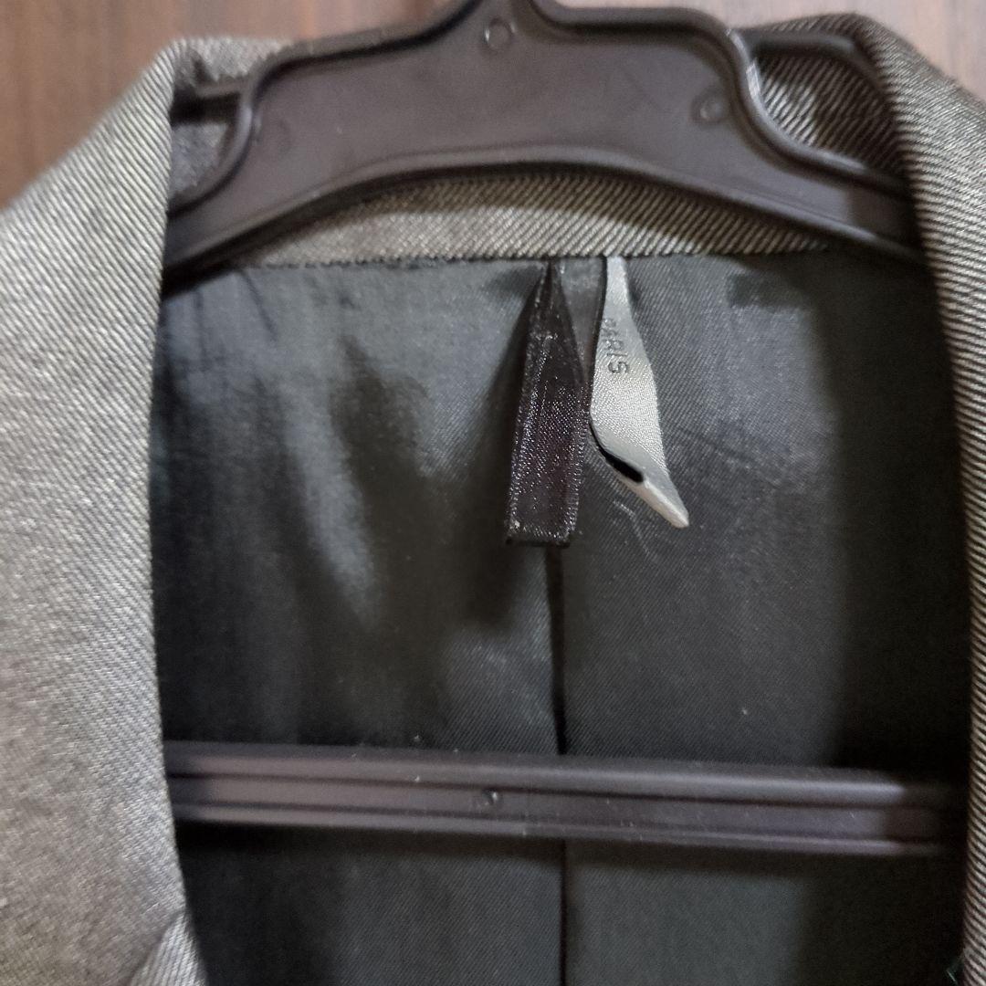 DIORHOMMEディオールオムグレー シングルブレスト スーツジャケット46