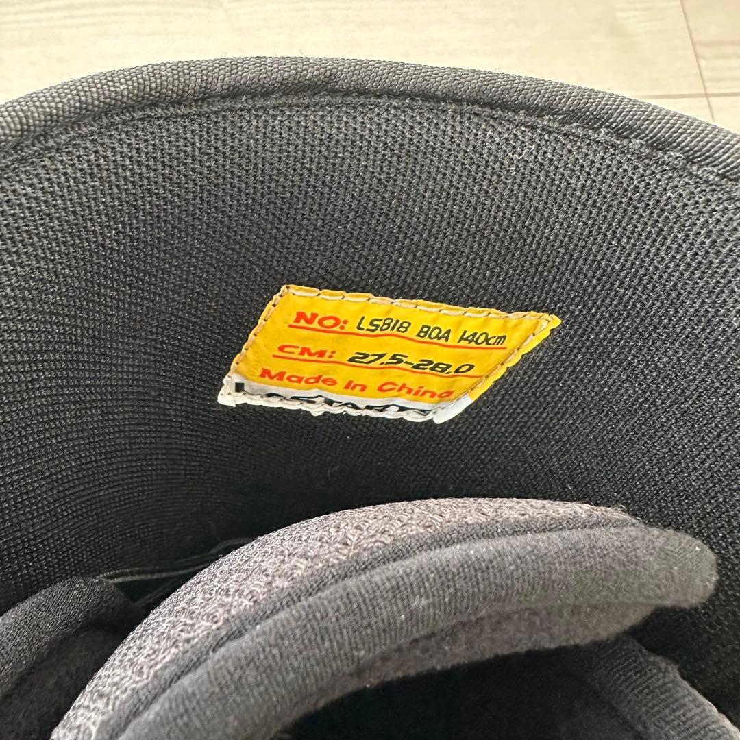 【超美品】ラスターツ スノーボードブーツ スノボーブーツ 27.5-28.0