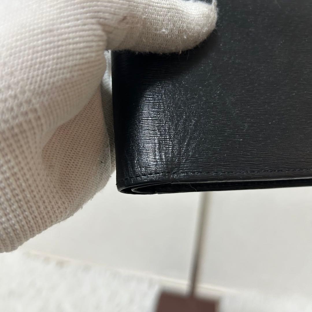 【極美品✨人気商品/カレント】ポーター　折り財布　レザー　ブラック　ユニセックス