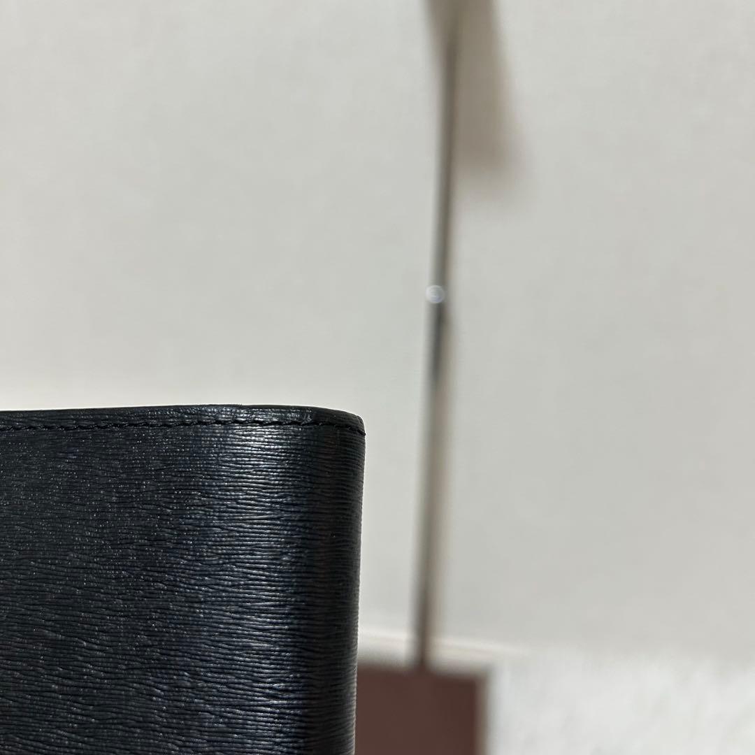 【極美品✨人気商品/カレント】ポーター　折り財布　レザー　ブラック　ユニセックス