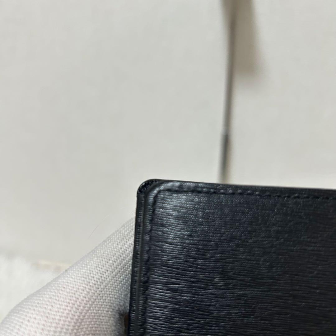 【極美品✨人気商品/カレント】ポーター　折り財布　レザー　ブラック　ユニセックス