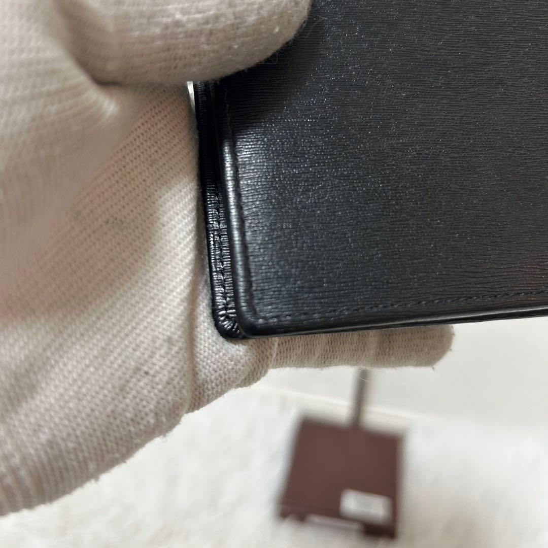 【極美品✨人気商品/カレント】ポーター　折り財布　レザー　ブラック　ユニセックス