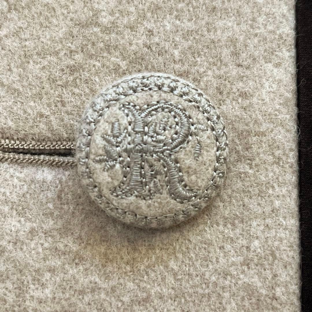 極美品☆Rene ルネ　ケープコート　ポンチョ風　刺繍ボタン　36