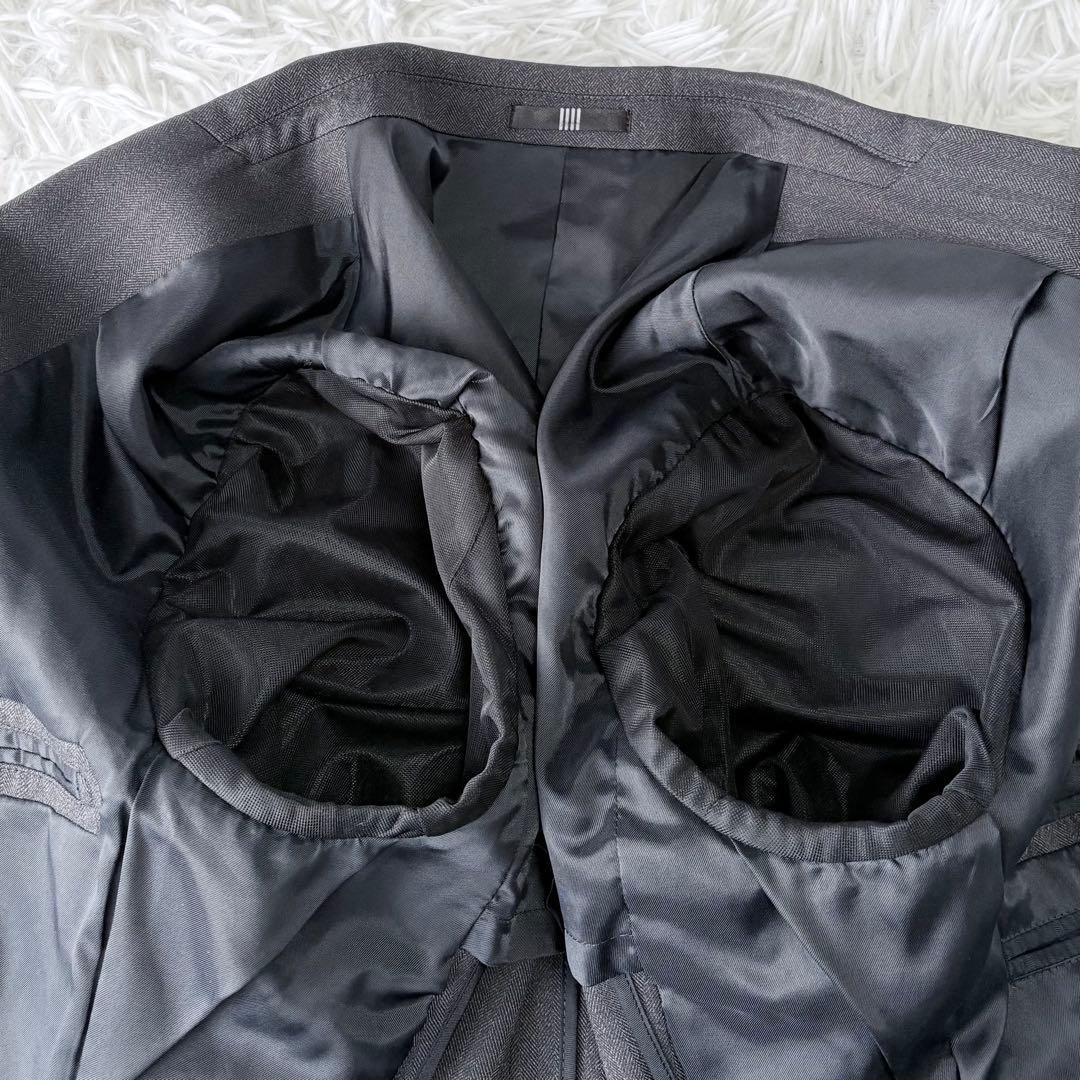 3ピース ✨4Sスーツ✨SUIT SELECT セットアップスーツ グレー Y5