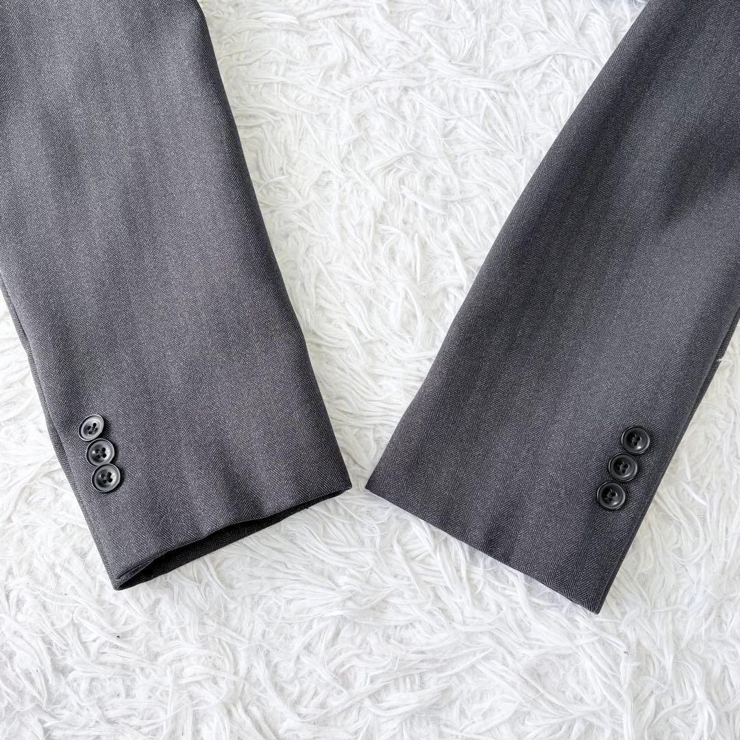 3ピース ✨4Sスーツ✨SUIT SELECT セットアップスーツ グレー Y5