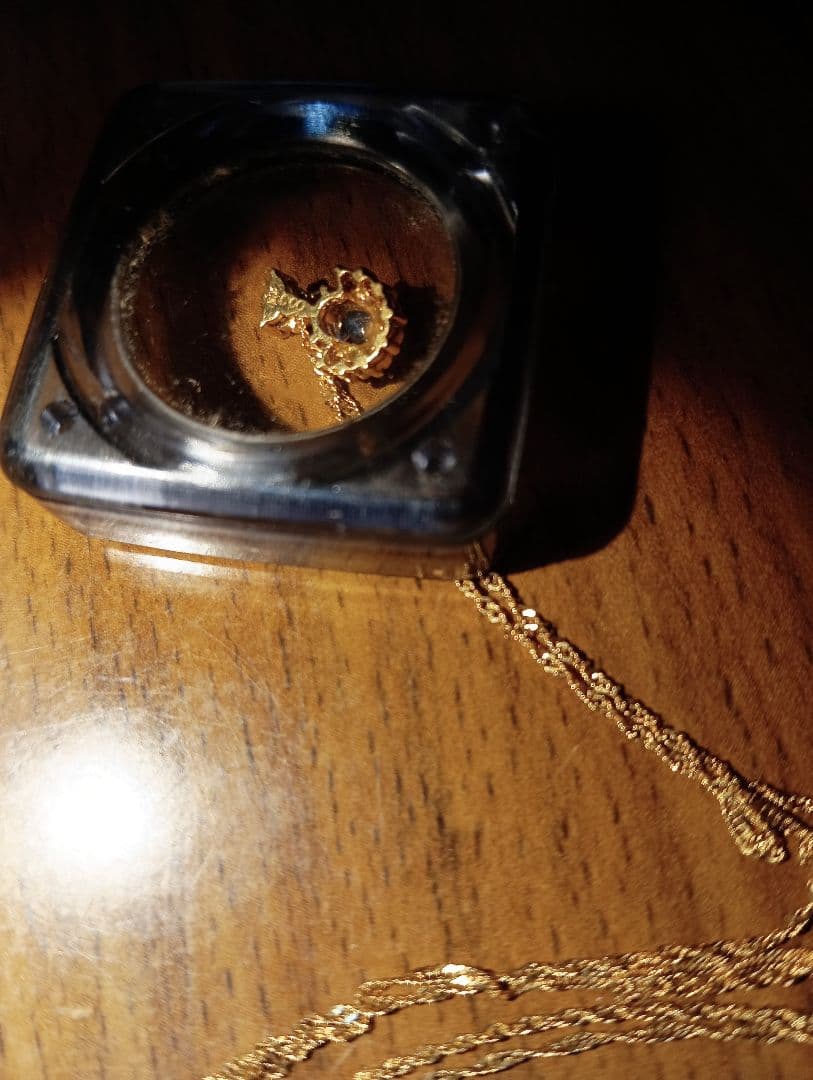 中古ゴールド 750＊ITALYネックレス★ペンダント600長さ18cm 位