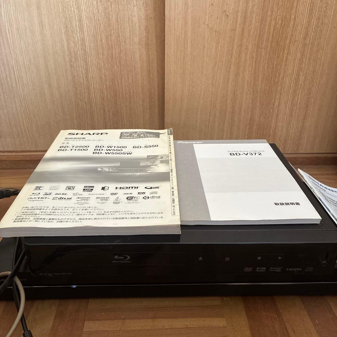 SHARP ブルーレイレコーダー