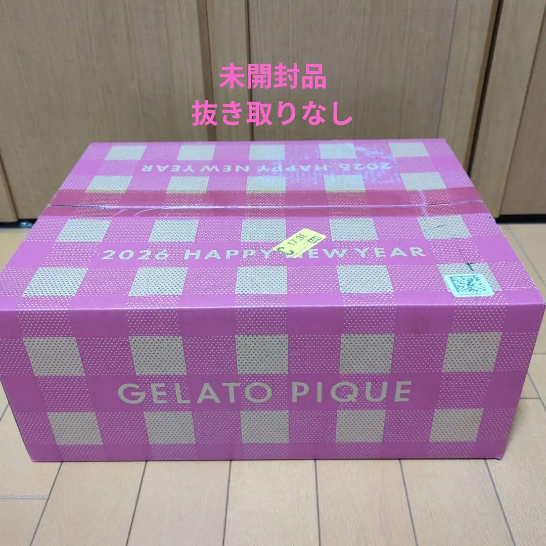 GELATO PIQUE 2026年新年チェックボックス