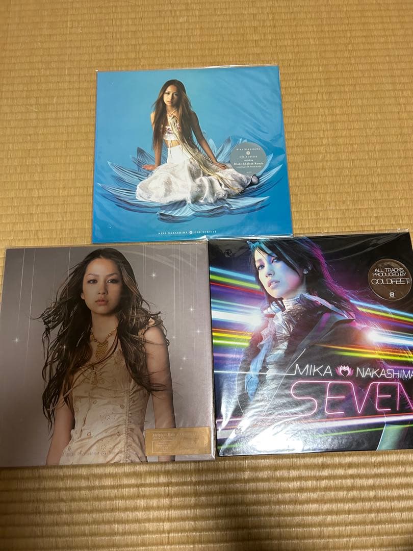 LP 中島美嘉　レコード3枚セット　シュリンク付きアナログコレクション