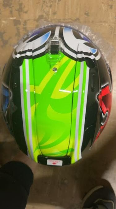 Arai フルフェイスヘルメット 赤青緑