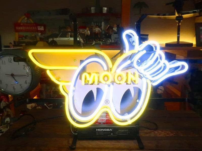 激レア★ムーンアイズ MOON EYES ネオンサイン ガレージング