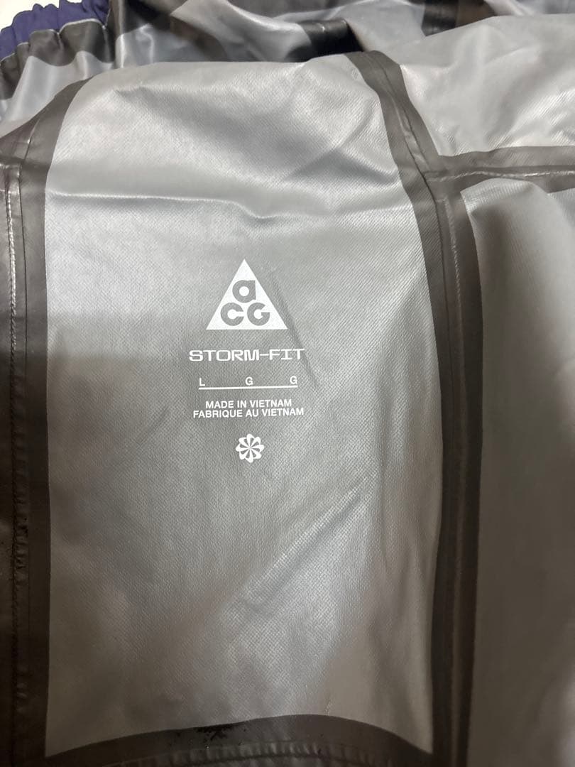 NIKE ACG マウンテンパーカー　ポリエステル パープル　Lサイズ