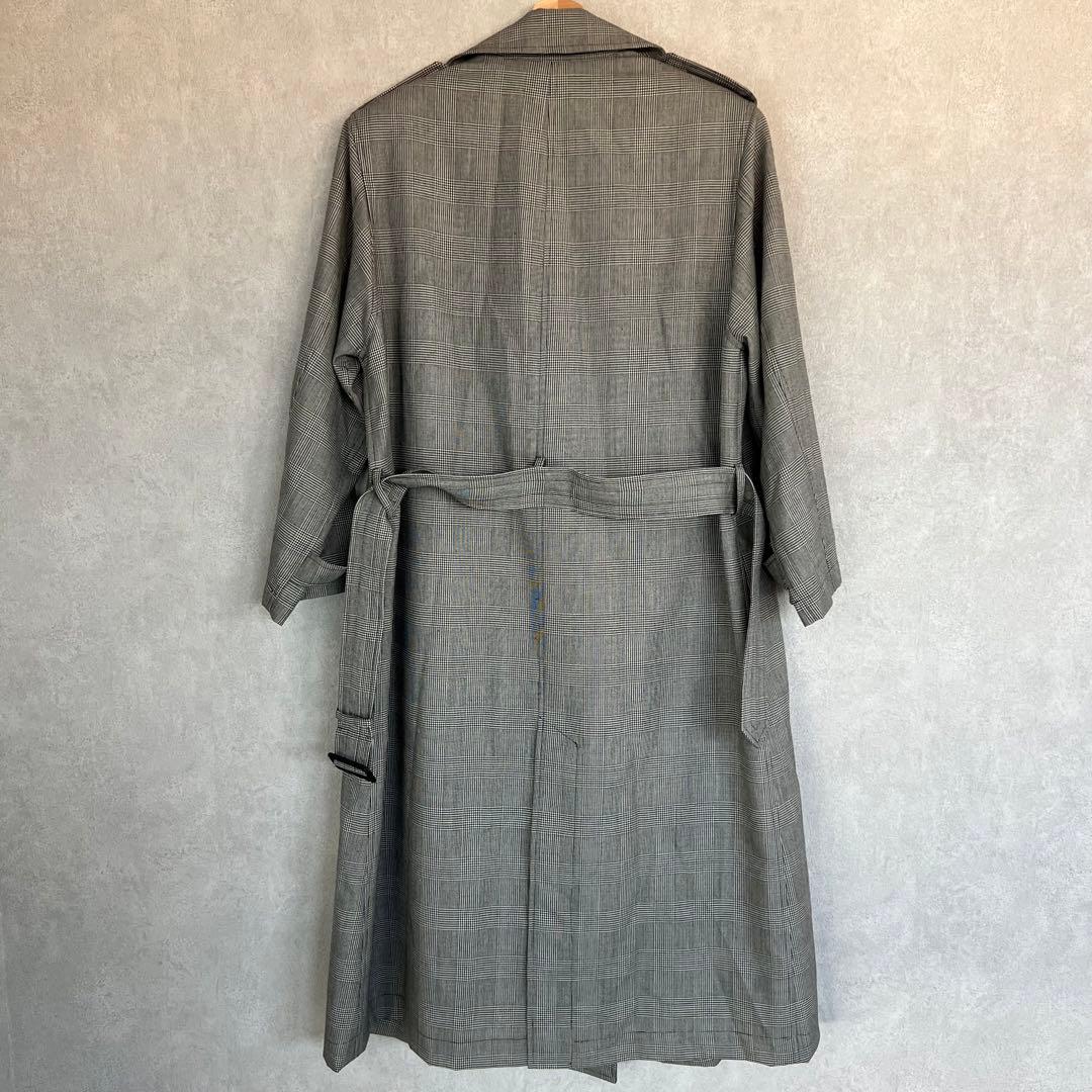 【美品】インゲボルグ　ピンクハウス　グレンチェック　裏地総柄　チェスターコート