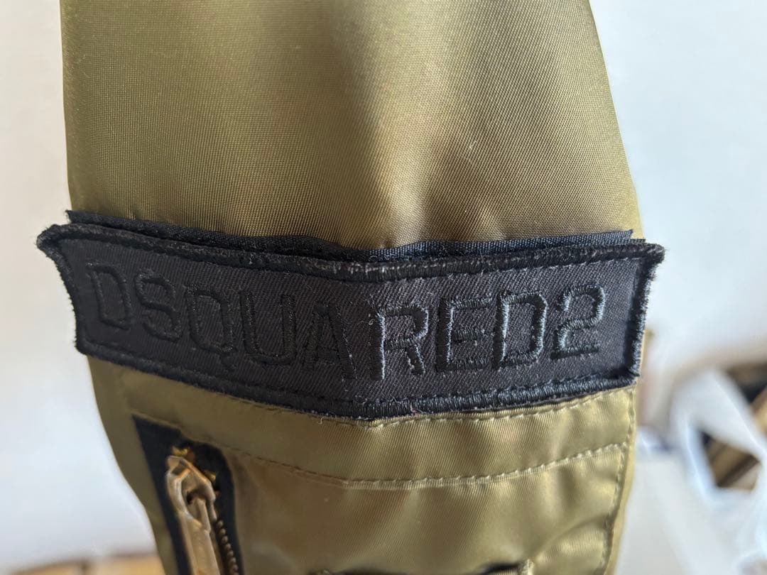 DSQUARED2MA-1スタイルジャケット オリーブ色